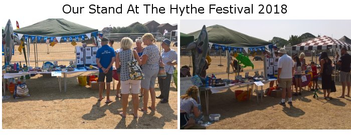 Our Stand At The Hythe Festival